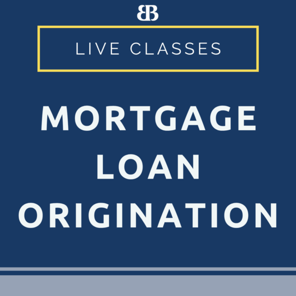 Mortgage Loan Origination Pre-Licensing