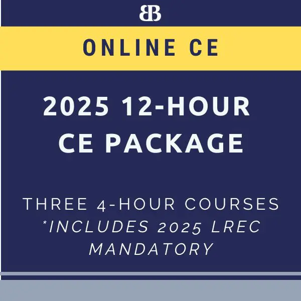 Online 2025 12-Hour Package with 2025 LREC Mandatory